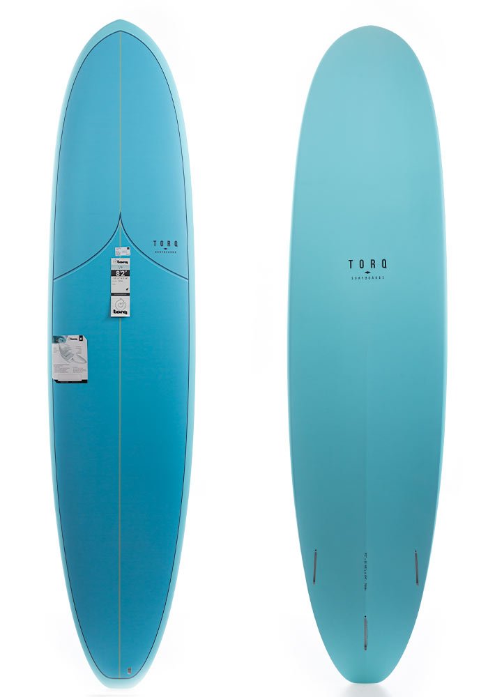 トルク　サーフボード Torq 8'2 V+ Vortex Blue Funboard Surfboard | Rider Shack