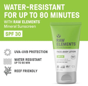 Raw Elements SPF 30 Eco Formula Lotion Sunscreen