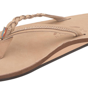 Rainbow Flirty Braidy Womens Premier Leather Sandals