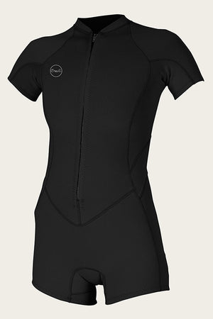 O'Neill Womens Bahia Chest Zip S/S 2/1mm Springsuit