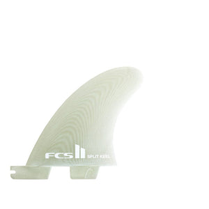 FCS II PG Split Keel Quad Surfboard Fin Set