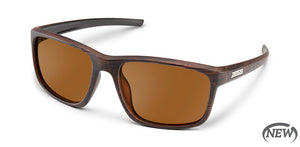 Suncloud Respek Brown 59 Brown Sunglasses