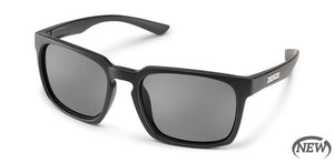 Suncloud Hundo Matte Black/Grey Sunglasses