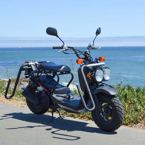Moved By Bikes Moped Surfboard Rack