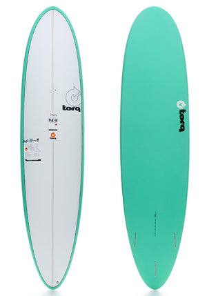 Torq 7'6 Funboard Seagreen Pinline Surfboard