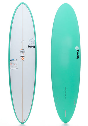 Torq 7'2 Fun Pinline Sea Green Surfboard