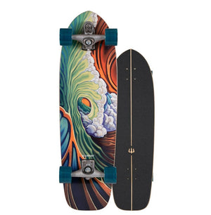 Carver Greenroom 33.75" C7 Raw Skateboard