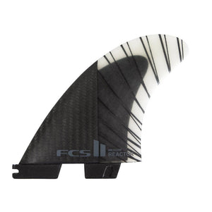 FCS II Reactor PC Carbon Large Thruster Surfboard Fins