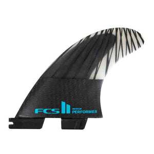 FCS II Performer PC Carbon Large Thruster Surfboard Fins