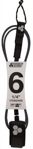 Channel Islands 6' Hex Standard Surfboard Leash