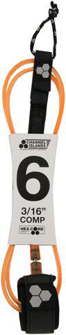 Channel Islands 6' Hex Comp Surfboard Leash