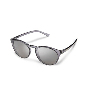 Suncloud Metric Transparent Grey/Silver Mirror Sunglasses