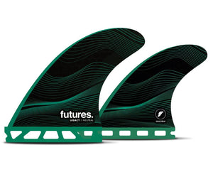 Futures F6 HoneyComb Quad Green