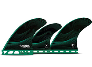 Futures F6 Legacy Neutral 5-fin Surfboard Fin Set