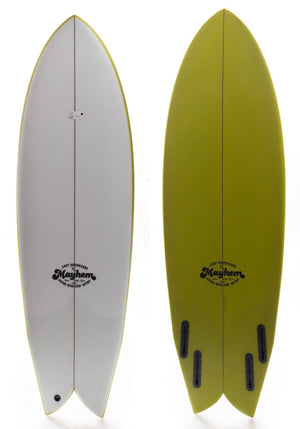 Lost 5'4 Round Nose Fish Retro Surfboard