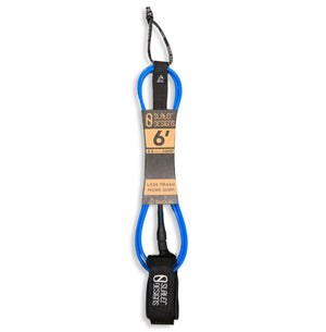 Slater Design 6'0 Comp Blue Surfboard Leash