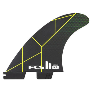 FCS II Kolohe Andino Thruster Medium Acid Surfboard Fin Set