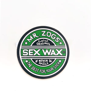 3" Sex Wax Sticker