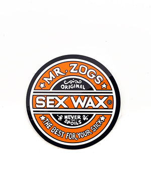 3" Sex Wax Sticker