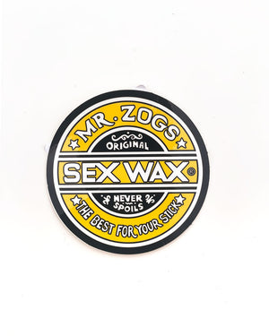 3" Sex Wax Sticker
