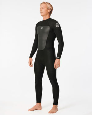 Rip Curl 3/2 Omega Backzip Steamer Surfing Wetsuit