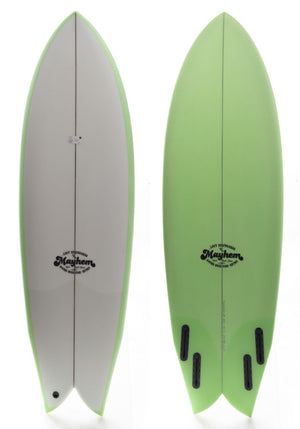Lost 5'7 Round Nose Fish Retro Surfboard