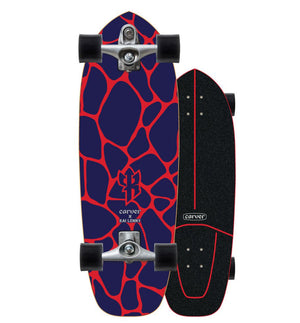 Carver Kai Lenny Lava 31" C7 Surf Skate Complete