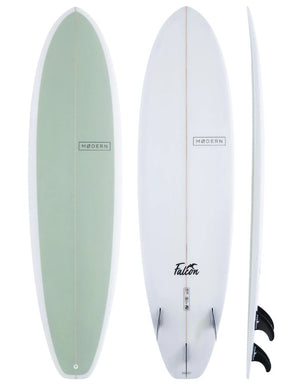 Modern 6'8 Falcon Olive Surfboard