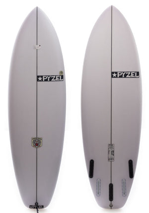 Pyzel 5'6 White Tiger Shortboard Surfboard