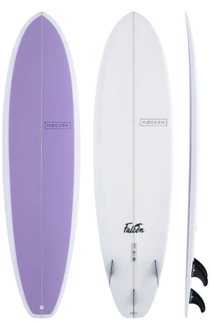 Modern 7'6 Falcon Lavender Surfboard