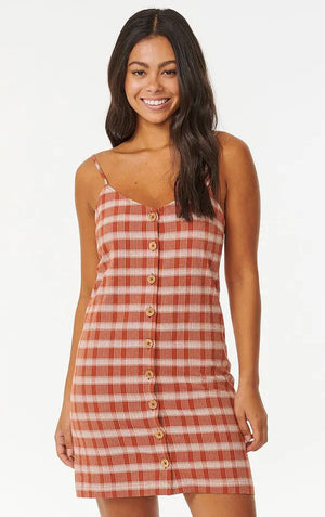 Rip Curl Classic Surf Stripe Button Through Dress
