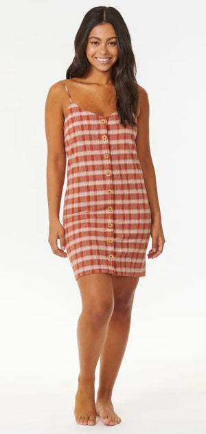 Rip Curl Classic Surf Stripe Button Through Dress