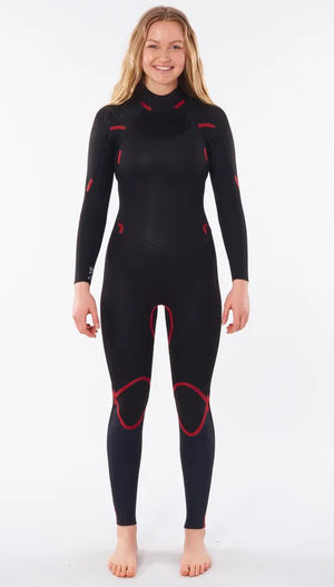 Rip Curl Women's Omega 4/3 Back Zip