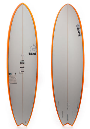 Torq 7'2 Fish Orange Surfboard