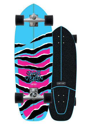 Carver J.O.B Blue Tiger CX 31" Surf Skate Complete