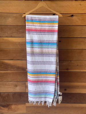 Cotton Serape Saltillo 84"x58"