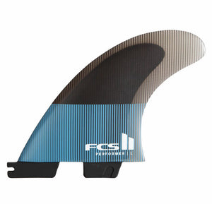 FCS II Performer Performance Core Medium Quad Tranquil Blue Surfboard Fins