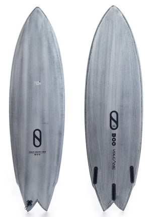 Used Great White Twin 5'10 Shortboard Surfboard