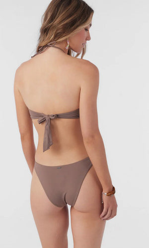 O'neill Saltwater Solids Flamenco High Cut Cheeky Bottoms