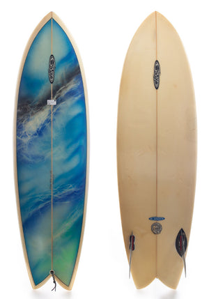 Used 6'0 Stavros Fish Surfboard