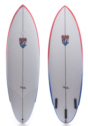Lost 5'8 CA Twin Pin w Futures Surfboard