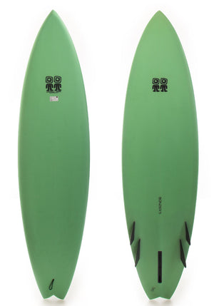 Used 6'6 Bonzer 5 Shortboard Surfboard