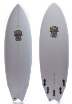 Lost 5'7 Pisces Fish Surf Board with FCS II