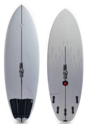 Used JS 5'8 Flame Fish Carbon Fusion Surfboard