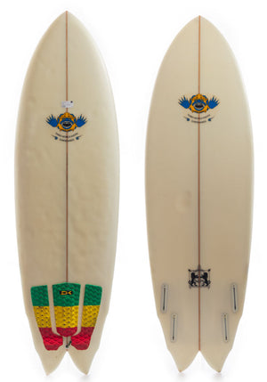 Used 5'10 Speed Dialer Fish Surfboard