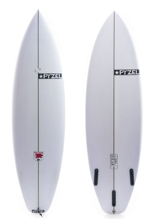 Pyzel 6'1 Red Tiger XL Shortboard Surfboard
