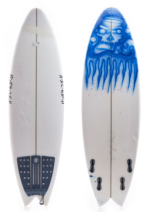 Used 5'6 Panda Shortboard Surfboard