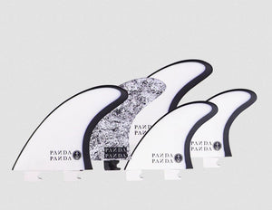 Captain Fin Co. Panda TT 5-Fin Medium Fin Set