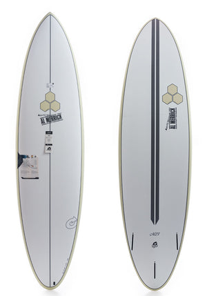 Torq 6'8 Channel Islands M23 Surfboard Sand + Pinline