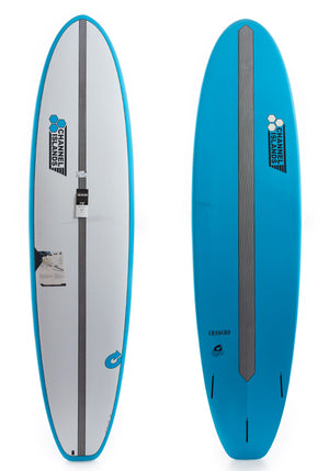 Torq 7'6 Channel Islands Chancho Blue Surfboard
